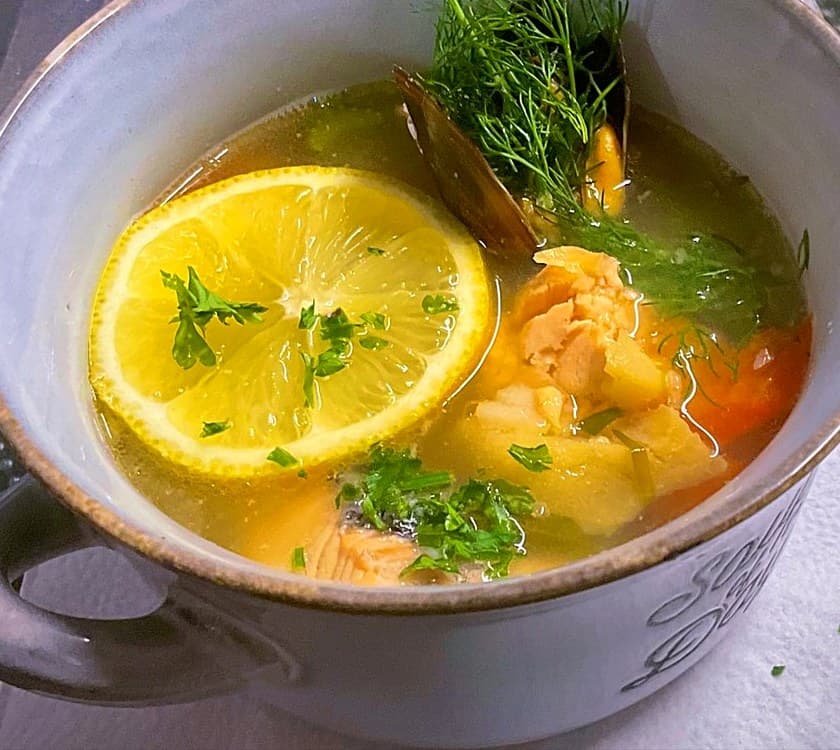 Spanische Fischsuppe